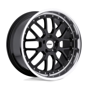 TSW Wheels – VALENCIA – Black – 17″x8″ 32mm – Summer Wheels – 1780VAL325120B76